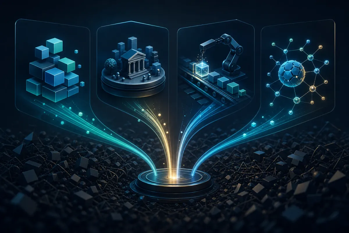 Four strong CMS signals emerging from background noise: modular blocks, platform foundation, focused automation, and discovery networks.
