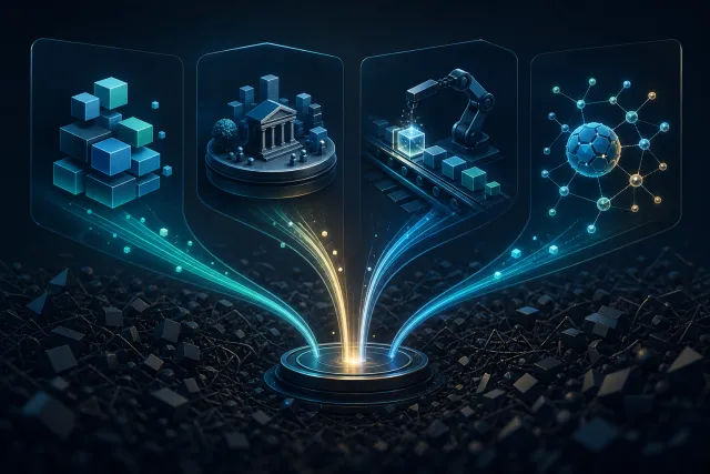 Four strong CMS signals emerging from background noise: modular blocks, platform foundation, focused automation, and discovery networks.